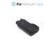 FixPremium - Smanjenje Micro-USB-a na Garmin konektor za Sat, crno