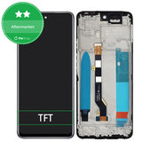 Infinix Hot 11S NFC - LCD zaslon + zaslon osjetljiv na dodir + okvir (Polar Black) TFT