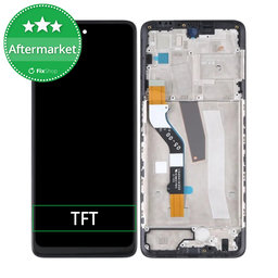 Motorola Moto G51 XT2171 - LCD zaslon + zaslon osjetljiv na dodir + okvir (Black) TFT