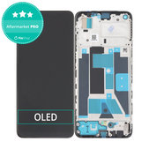 Realme 9 - LCD zaslon + zaslon osjetljiv na dodir + okvir (Meteor Black) OLED