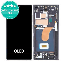 Samsung Galaxy S23 Ultra S918B - LCD zaslon + zaslon osjetljiv na dodir + okvir (Phantom Black) OLED