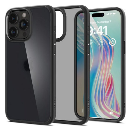 Spigen - Torbica Ultra Hybrid za iPhone 15 Pro Max, Frost Black