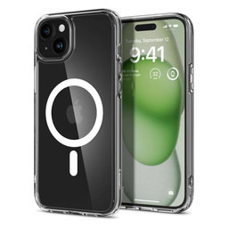 Spigen - Torbica Ultra Hybrid s MagSafe za iPhone 15 Plus, bijela