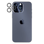 PanzerGlass - Zaštitni poklopac za objektiv kamere Hoops za iPhone 15 Pro a 15 Pro Max, transparent