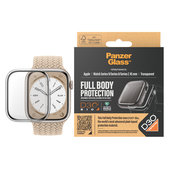 Kaljeno staklo Full Body D3O za Apple Watch 9/8/7 45 mm, Prozirna, PanzerGlass