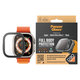 Kaljeno staklo Full Body D3O za Apple Watch Ultra/Ultra 2, Crna, PanzerGlass