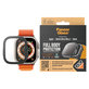 Kaljeno staklo Full Body D3O za Apple Watch Ultra/Ultra 2, Crna, PanzerGlass