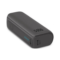 SBS - PowerBank NanoTube, 5000 mAh, črna