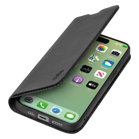 SBS - Maska Book Wallet Lite za iPhone 15 Pro Max, crno