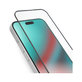 SBS - Kaljeno Staklo Full Cover za iPhone 15, crno