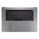 Apple MacBook Pro 15" A1707 (Late 2016 - Mid 2017) - Gornji okvir tipkovnice + Tipkovnica UK + Mikrofon + Trackpad + Zvučnici (Space Gray)