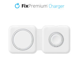 FixPremium - MagSafe Duo za iPhone a Apple Watch