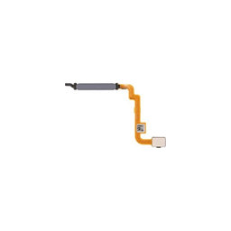 Xiaomi Poco M5s - Senzor otiska prsta + Flex kabel (sivi) - 49010000465F Genuine Service Pack