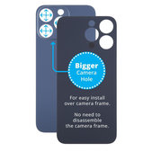 Apple iPhone 15 Pro Max - Staklo stražnjeg kućišta s većom rupom za kameru (Blue Titanium)
