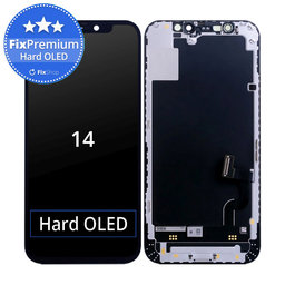 Apple iPhone 14 - LCD zaslon + zaslon osjetljiv na dodir + okvir Hard OLED FixPremium