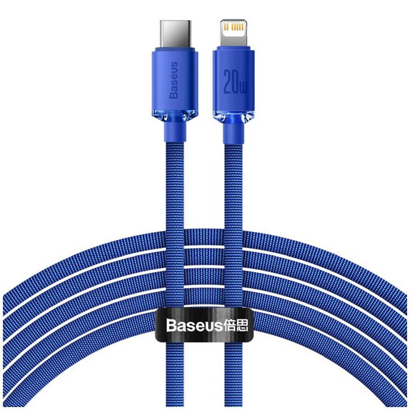 Baseus - Lightning / USB-C Kabel (2m), plava