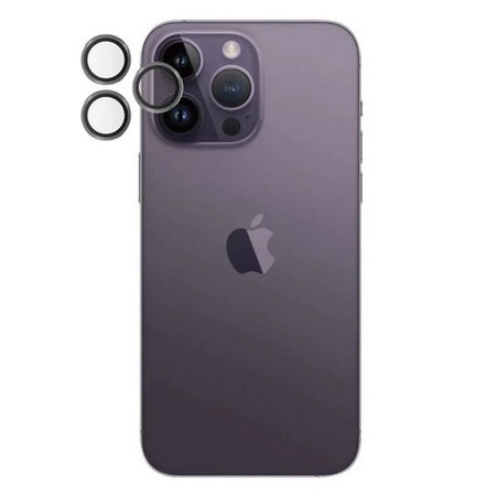 PanzerGlass - Zaštitni poklopac za objektiv kamere Hoops za iPhone 14 Pro a 14 Pro Max, crno