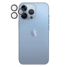 PanzerGlass - Zaštitni poklopac za objektiv kamere Hoops za iPhone 13 Pro a 13 Pro Max, crno