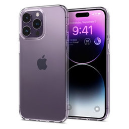 Spigen - Torbica Liquid Crystal za iPhone 14 Pro, Crystal Clear