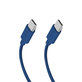 SBS - Kabel USB-C/USB-C, 60W, PD, 1.5m, plava