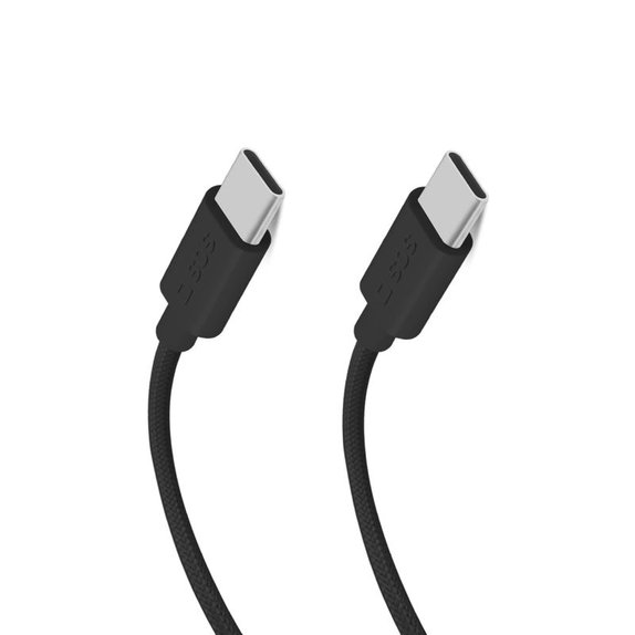 SBS - Kabel USB-C/USB-C, 60W, PD, 1.5m, crna