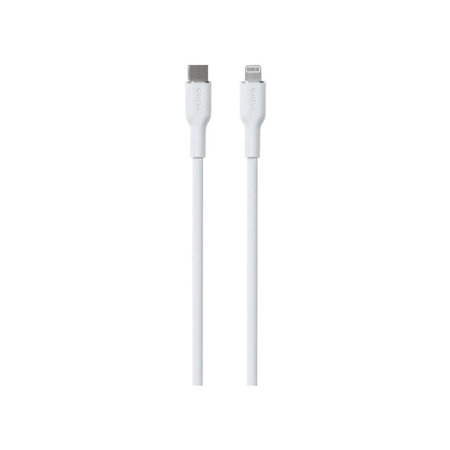 PURO - USB-C Kabel / MFI Lightning, 12W, Soft, 1,5 m, bijela