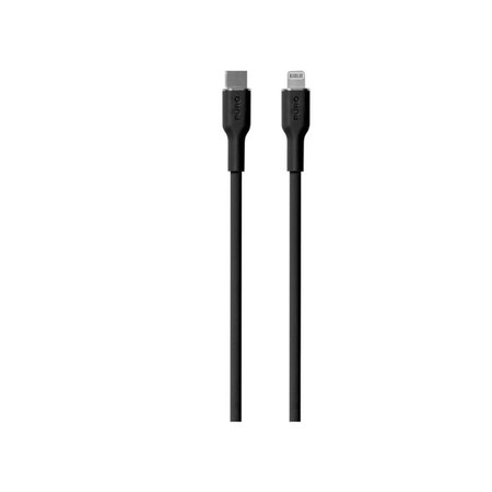 PURO - USB-C Kabel / MFI Lightning, 12W, Soft, 1,5 m, crna