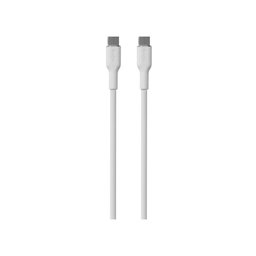 PURO - USB-C Kabel / USB-C, 60W, Soft, 1,5 m, bijela