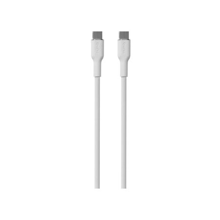 PURO - USB-C Kabel / USB-C, 60W, Soft, 1,5 m, bijela