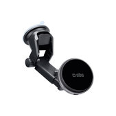 SBS - Auto punjač MagCharge, 15W, crno