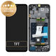 Samsung Galaxy A05s A057G - LCD zaslon + zaslon osjetljiv na dodir + okvir (Black) - GH81-24364A, GH81-24365A Genuine Service Pack