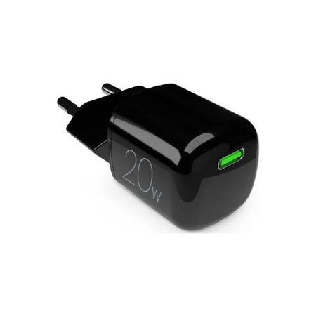 PURO - Adapter za punjenje MiniPro USB-C, GaN, 20W, crna