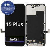 Zaslon In-Cell FHD za iPhone 15 Plus, Dodirni ekran s okvirom, FixPremium