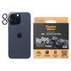 Zaštita objektiva kamere Hoops za iPhone 15 Pro/15 Pro Max, Blue Titanium, PanzerGlass
