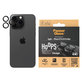 Zaštita objektiva kamere Hoops za iPhone 15 Pro/15 Pro Max, Black Titanium, PanzerGlass