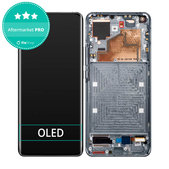 Xiaomi Mi 11 M2011K2G - LCD zaslon + zaslon osjetljiv na dodir + okvir (Midnight Gray) OLED