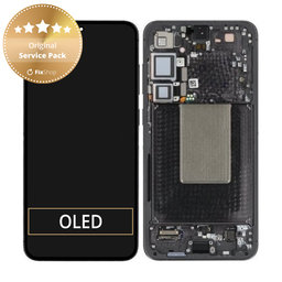 Samsung Galaxy S24 Plus S926B - LCD zaslon + zaslon osjetljiv na dodir + okvir (Onyx Black) - GH82-33410A Genuine Service Pack