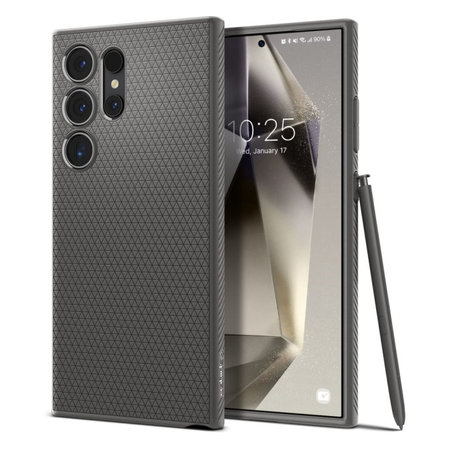 Spigen - Torbica Liquid Air za Samsung Galaxy S24 Ultra, Granite Grey