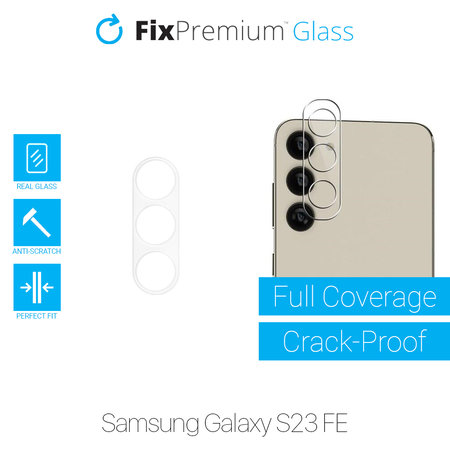 FixPremium Glass - Kaljeno Staklo zadnja kamera za Samsung Galaxy S23 FE