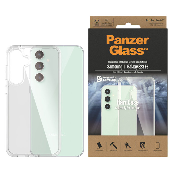 Maska HardCase AB za Samsung Galaxy S23 FE, Prozirna, PanzerGlass