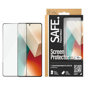 Kaljeno staklo UWF za Xiaomi Redmi Note 13 4G, Crna, SAFE by PanzerGlass