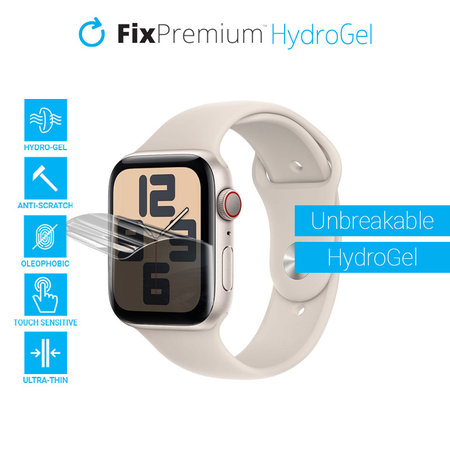 FixPremium - Unbreakable Screen Protector za Apple Watch 4, 5, 6, SE (40mm)