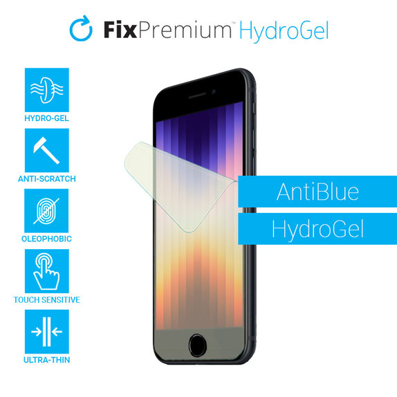 FixPremium - AntiBlue Screen Protector za Apple iPhone 6, 6S, 7, 8, SE 2020 i SE 2022