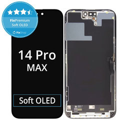 Apple iPhone 14 Pro Max - LCD zaslon + zaslon osjetljiv na dodir + okvir Soft OLED FixPremium