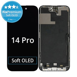 Apple iPhone 14 Pro - LCD zaslon + zaslon osjetljiv na dodir + okvir Soft OLED FixPremium