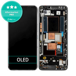 Asus ROG Phone 7 AI2205_C - LCD zaslon + steklo na dotik + okvir (Phantom Black) OLED