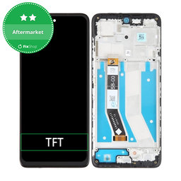 Motorola Moto G73 - LCD zaslon + zaslon osjetljiv na dodir + okvir (Black) TFT
