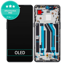 OnePlus 10T - LCD zaslon + zaslon osjetljiv na dodir + okvir (Moonstone Black) OLED