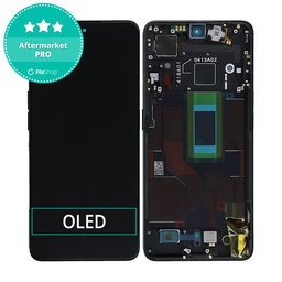 Oppo Reno 8 Pro CPH2357 - LCD zaslon + zaslon osjetljiv na dodir + okvir (Glazed Black) OLED