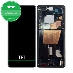 Vivo X80 Pro V2185A V2145 - LCD zaslon + zaslon osjetljiv na dodir + okvir (Cosmic Black) TFT